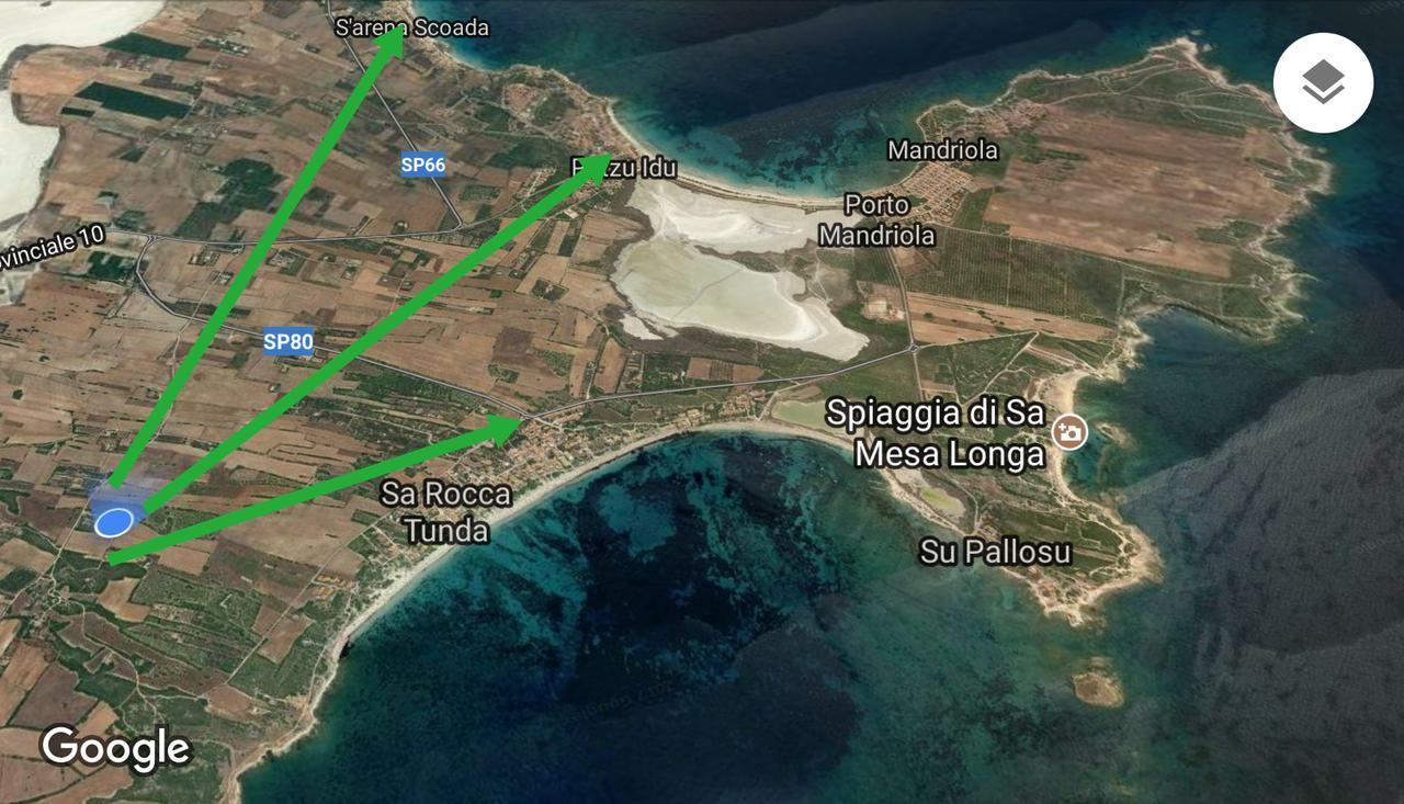 Il Lentischio Del Sinis Villa Putzu Idu Luaran gambar